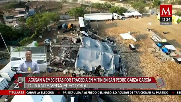 Familiar de uno de los fallecidos en caída de escenario en San Pedro denuncia a organizadores del evento