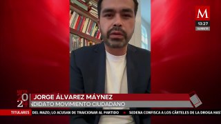 Jorge Álvarez Máynez acusa a la Fiscalía de NL de producir un caso previo a las elecciones