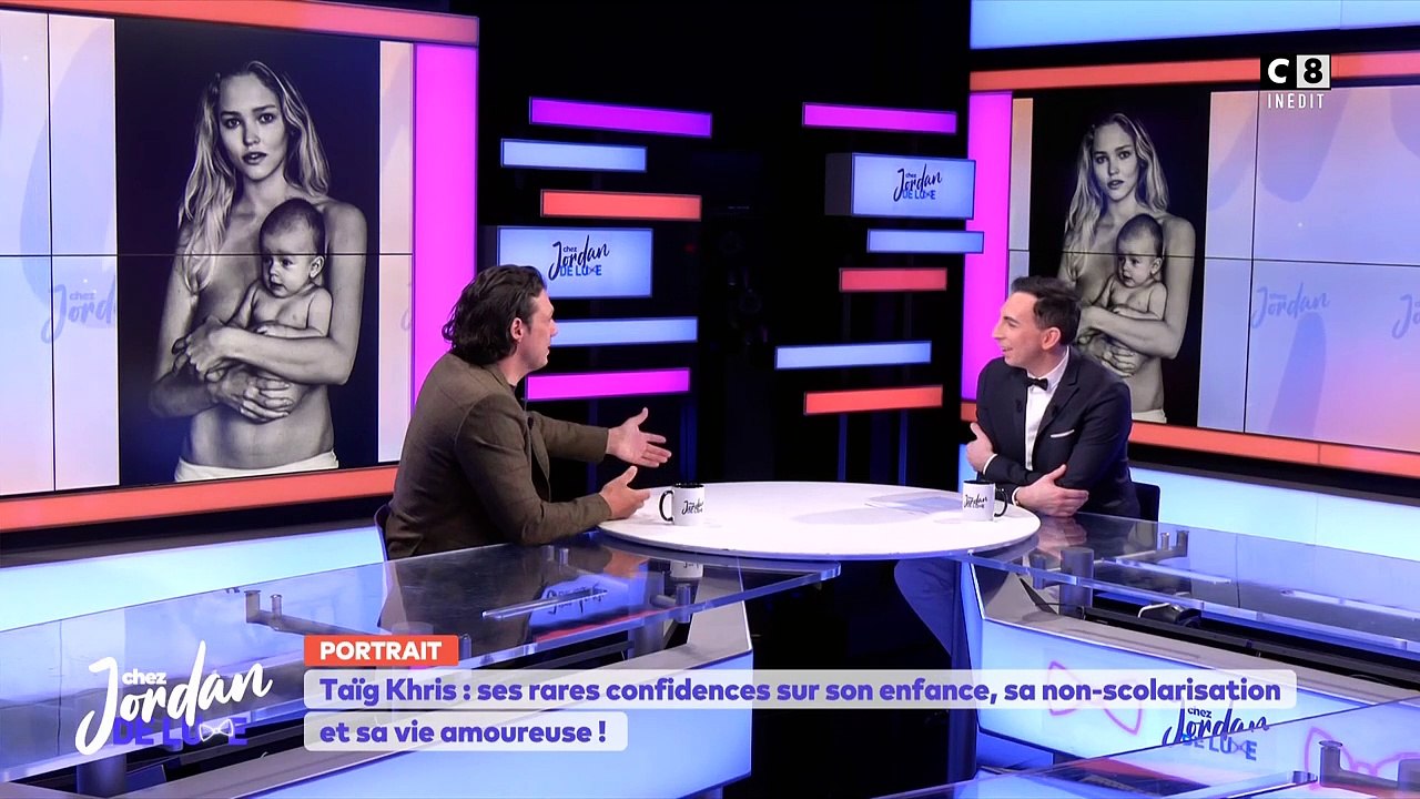 Taïg Khris papa d'une petite Lilou ! La mère est une sublime blonde de 20 ans de moins que lui