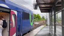 Transilien SNCF - Départ d'une Z20500 à Stade de France - Saint Denis