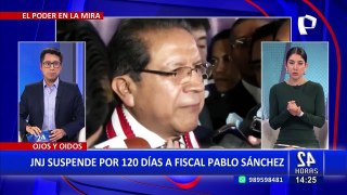 Pablo Sánchez: Abogado del suspendido fiscal supremo califica de 
