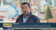 Presidente de Bolivia denuncia golpe suave contra su gobierno