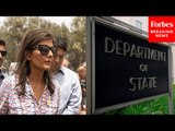 State Dept Spox Responds To Nikki Haley Signing Missile: ‘She Doesn’t Speak For The United States’