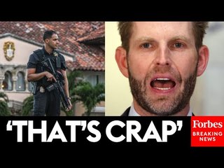 Reporter Refutes Eric Trump's Claim That Secret Service Agents Stayed For Free At Trump's Hotels