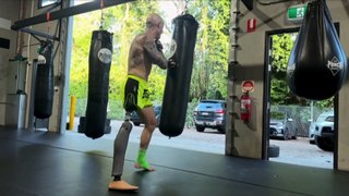 Amputee athletes make history in Australia's first disability MMA cage fight