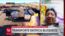 Gobierno logró acuerdo solo con el sector cooperativizados, mientras que el transporte pesado mantiene amenaza de bloqueos