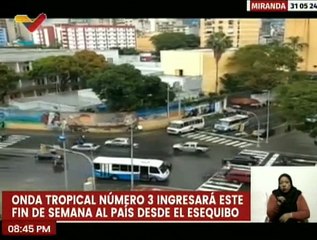 Pdte. del Inameh anunció que este fin de semana llegará la tercera onda tropical al país