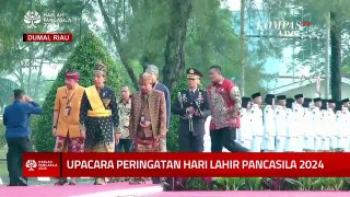 Momen Kedatangan Jokowi di Upacara Peringatan Hari Lahir Pancasila