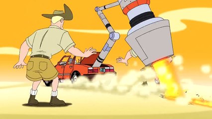 Tom & Jerry _ Tom Cuts Australia in Half _ WB Kids