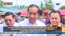 PRESIDEN JOKOWI KUNJUNGI PASAR LAWANG AGUNG, PASTIKAN STABILITAS HARGA