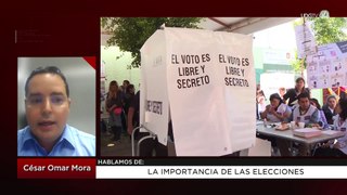 La importancia de las elecciones: César Omar Mora