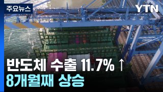 반도체 덕에 5월 수출 11.7%↑...무역수지 1년째 흑자 / YTN