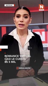 #NotivisionScz | Un hombre en Santa Cruz de la Sierra logró evitar ser víctima de una estafa a través de las redes sociales. Esta persona reveló a la Red Uno los detalles de cómo una promesa romántica casi le cuesta una considerable suma de dinero.