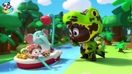 Monster Bedtime Song _ Monster in the Dark _ Nursery Rhymes & Kids Songs _ BabyBus