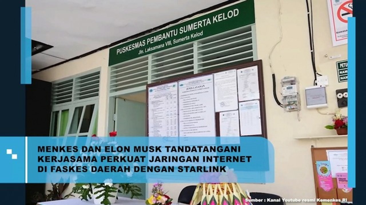 Manfaatkan Layanan Starlink, Menkes RI dan Elon Musk Jalin Kerja Sama untuk Tingkatkan Fasilitas Internet di Faskes Daerah