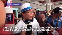 Respons Ridwan Kamil soal Isu Duet Budisatrio-Kaesang di Pilkada Jakarta 2024