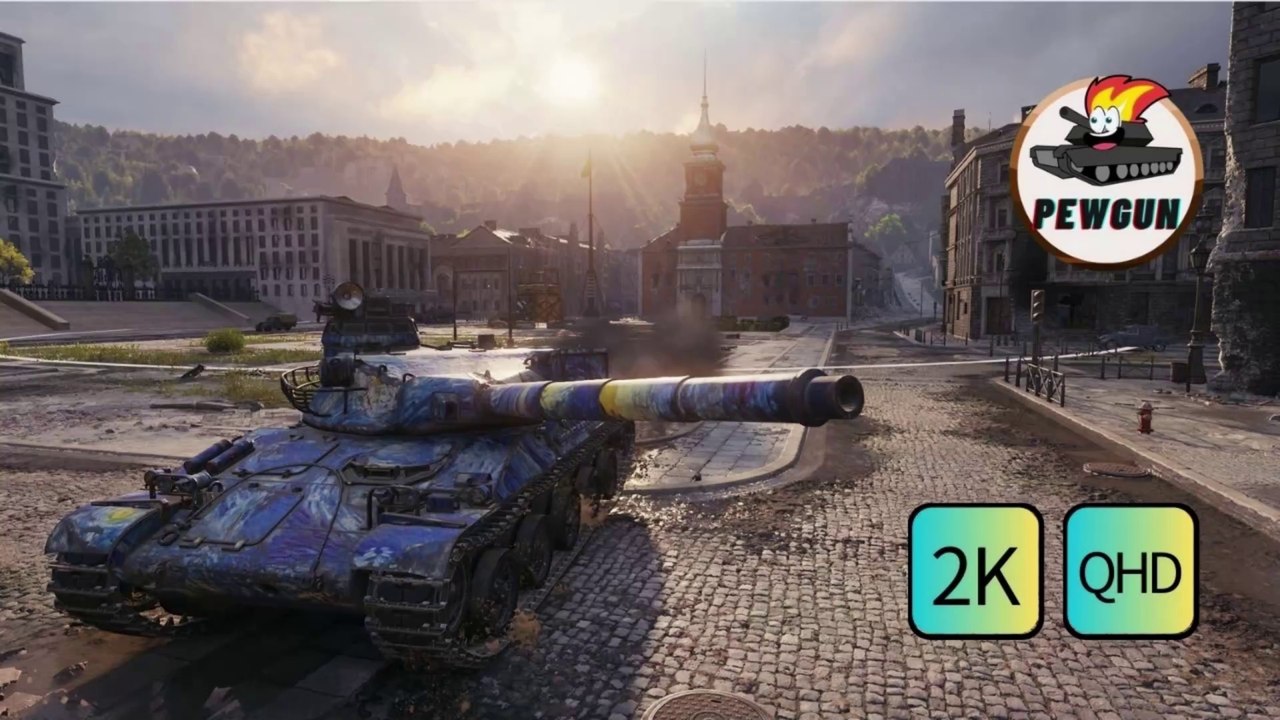 AMX 30 B 狙擊手之無影蹤跡！ | 10 kills 9.1k dmg | world of tanks |  @pewgun77 ​