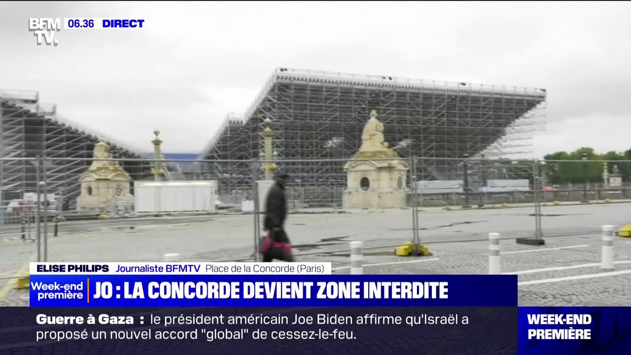 La place de la Concorde désormais fermée aux pi...