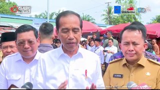 Pastikan Stabilitas Harga di Musi Rawas Utara, Presiden Jokowi Kunjungi Pasar Lawang Agung