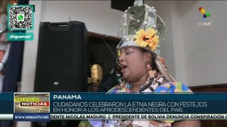 En Panamá se celebra mes de la etnia negra en honor a los afrodescendientes