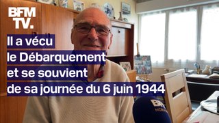 “Le jour du 6 juin, j’ai fait une composition de maths”: Jean Pivain se souvient du Débarquement