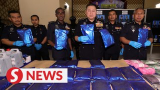 Cops cripple international drug ring, seize drugs worth RM11.6mil in Johor