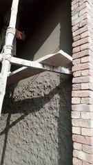 Cemented the upper portion