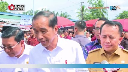 Jokowi Kunjungi Pasar Lawang Agung, Pastikan Stabilitas Harga