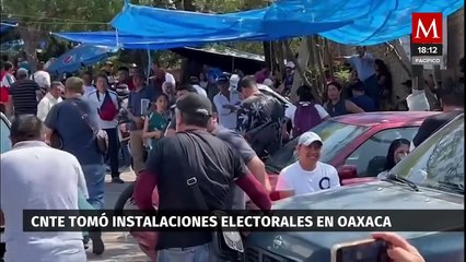 La CNTE sigue con las movilizaciones en distintos estados