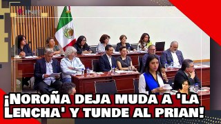 ¡VEAN! ¡Brutal! ¡El Dr. Noroña deja muda a ‘la Lencha’ tundiendo al PRIAN por atacar a morena!