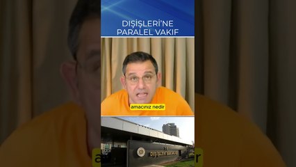 DIŞİŞLERİ BAKANLIĞI’NDA PARALEL VAKIF! #shorts