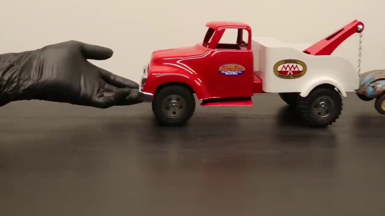 Very Damaged Tonka Volkswagen Beetle Bug Restoration.mp4