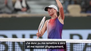 Roland-Garros - Swiatek : “Pour une fois, ce jour de repos m'a aidé !