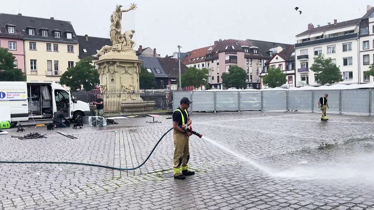 Messerattacke in Mannheim: Islamistisches Motiv vermutet