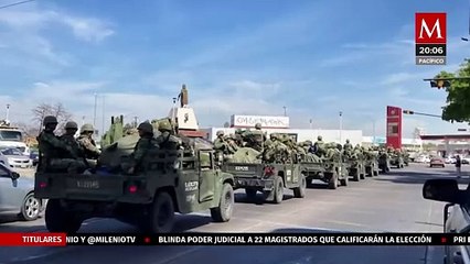 Despliegan operativo de más de 3 mil elementos de seguridad en Sinaloa para la jornada electoral