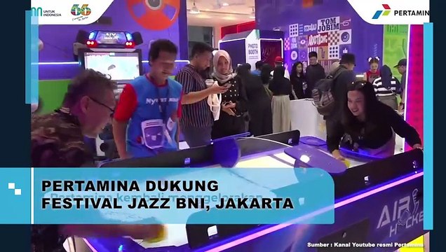 Pertamina Dukung dengan Hadir di BNI Java Jazz Festival, Jakarta