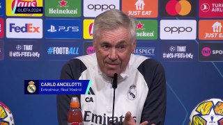 Ancelotti : “Il faut avoir un peu de chance et il ne faut jamais baisser les bras”