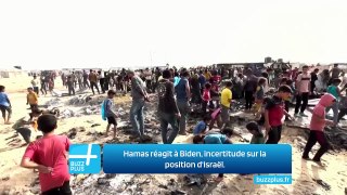 Hamas réagit à Biden, incertitude sur la position d'Israël.