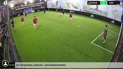 But de Michael Azzolini - LES DIABLES ROUGES