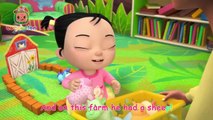 Old MacDonald - Animal Train Song! | CoComelon Nursery Rhymes & Kids Songs