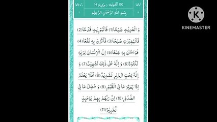 Surah Al Adiyat
