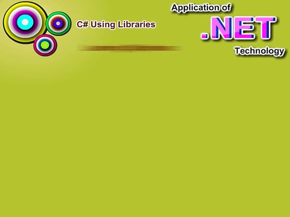 O Level - 3 C# Using Libraries