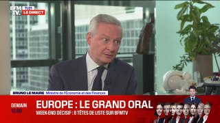 Note française dégradée: Bruno Le Maire 