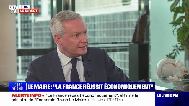 Bruno Le Maire: J'ai sauvé l'économie française