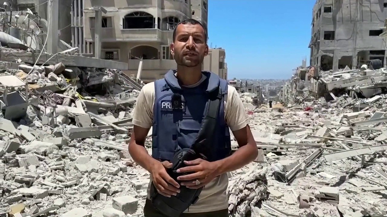 جولة لكاميرا العربية في منطقة تل الزعتر شمال غزة بعد انسحاب الجيش الإسرائيلي