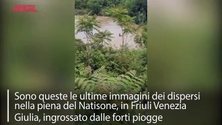 Maltempo, i tre ragazzi dispersi nella piena del Natisone: dall'allarme alle disperate ricerche