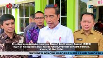 Presiden Jokowi Tinjau RSUD Rupit di Sumatra Selatan, Fokus pada SDM, Peralatan Medis, dan Infrastruktur Listrik