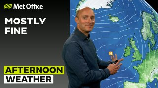 Met Office Afternoon Weather Forecast 01/06/2024 - Largely dry and settled