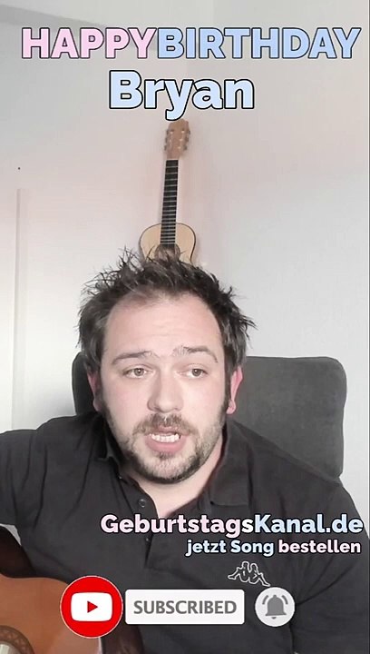 Happy Birthday, Bryan! Geburtstagsgrüße an Bryan