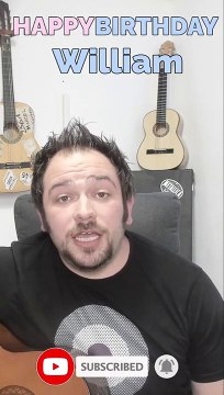 Happy Birthday, William! Geburtstagsgrüße an William
